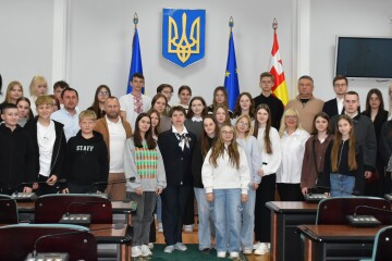 До Луцької міської ради завітали учасники “Школи юних лідерів” 