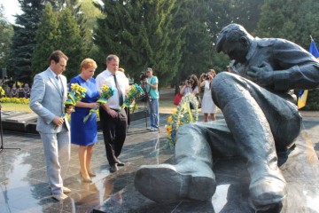 Лучани вшанували пам'ять загиблих у Другій світовій війні 