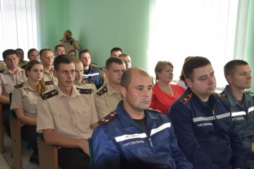  Відбулися урочисті збори з нагоди професійного свята - Дня рятівника 