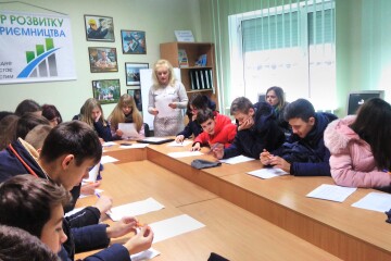 Луцьких школярів навчали профорієнтації