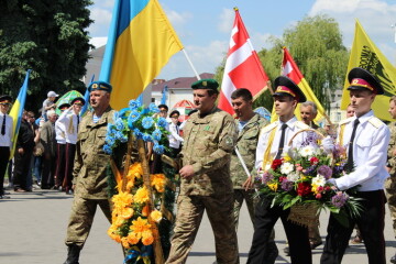 У Луцьку відбулися заходи з нагоди Дня вшанування пам’яті лучан, які загинули в АТО