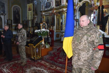 У Княгининку попрощалися із захисником України Володимиром Марчуком 