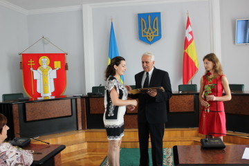      У міській раді вітали працівників торгівлі