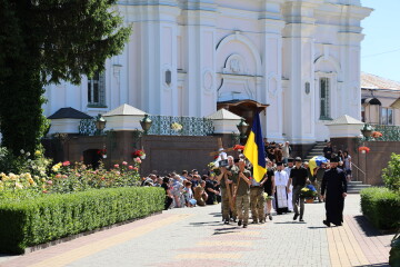 У Луцькій громаді провели в останню дорогу захисника України Ігоря Корольчука 