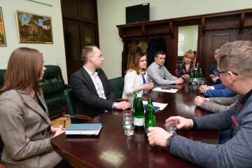 A delegation from Poland has visited Lutsk City Council
