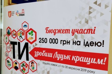 Триває конкурс проектів Бюджету участі міста Луцька 