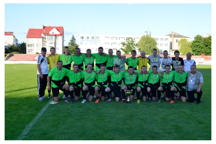 Команда “Луцьксантехмонтаж №536” стала чемпіоном Волині з футболу