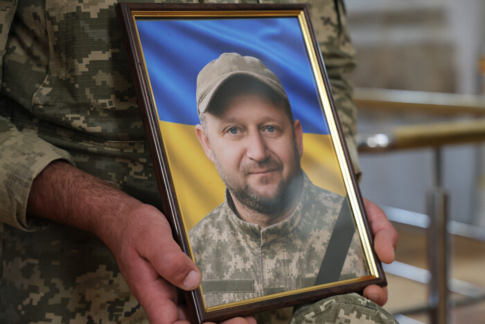 У Луцьку провели в останню дорогу полеглого захисника Андрія Малого