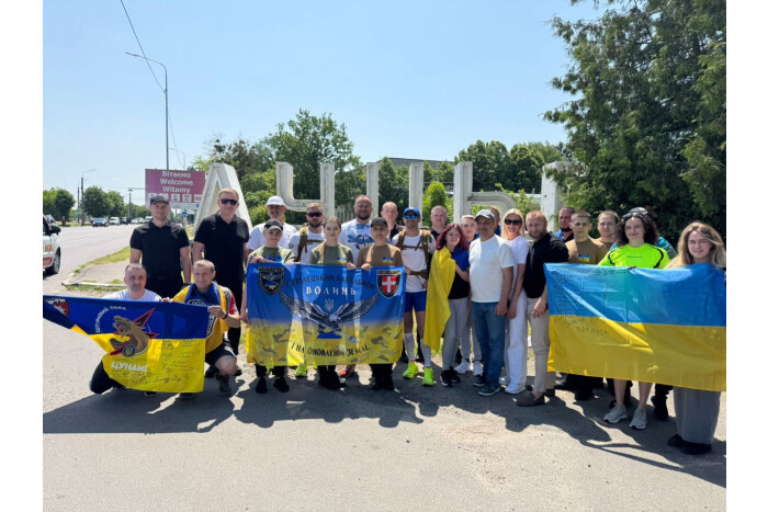 Луцьк долучився до маршу на підтримку українських ветеранів