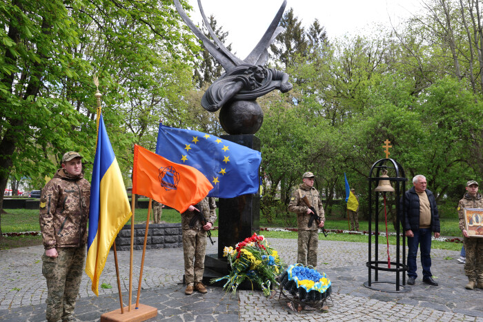 У Луцьку вшанували учасників ліквідації наслідків аварії на ЧАЕС