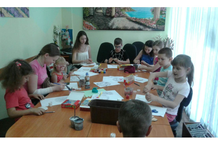 Відбувся майстер - клас для дітей з особливими потребами