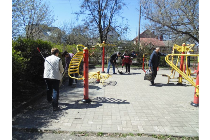 Місячник з облаштування спортивних майданчиків