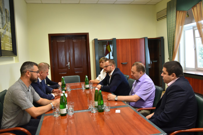 У міській раді відбулась зустріч із  заступником Міністра молоді та спорту України Олександром Яремою