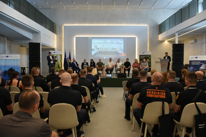 У Луцькому бізнес-просторі презентували два міжнародні проєкти у сфері цивільного захисту    