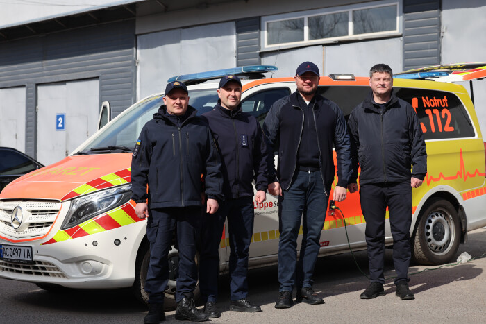 Для Луцького районного управління ГУ ДСНС у Волинській області передали спеціалізований автомобіль