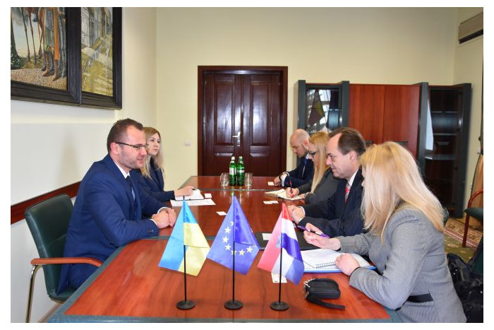 Виконувач повноважень міського голови Ігор Поліщук зустрівся з Надзвичайним і Повноважним Послом Республіки Хорватія в Україні Томіславом Відошевічем