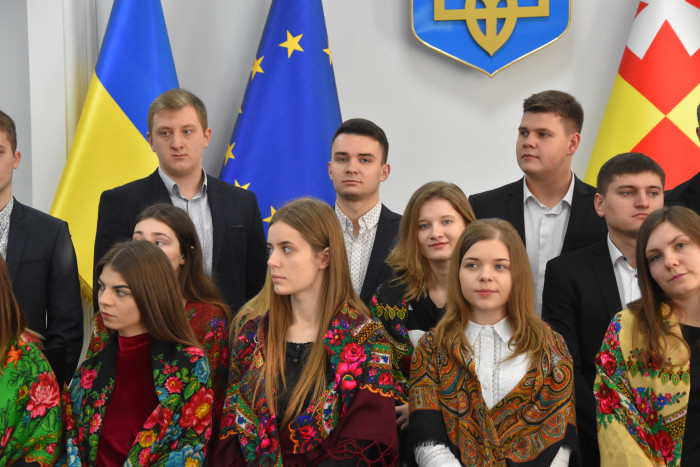 У Луцькій міській раді лунали колядки