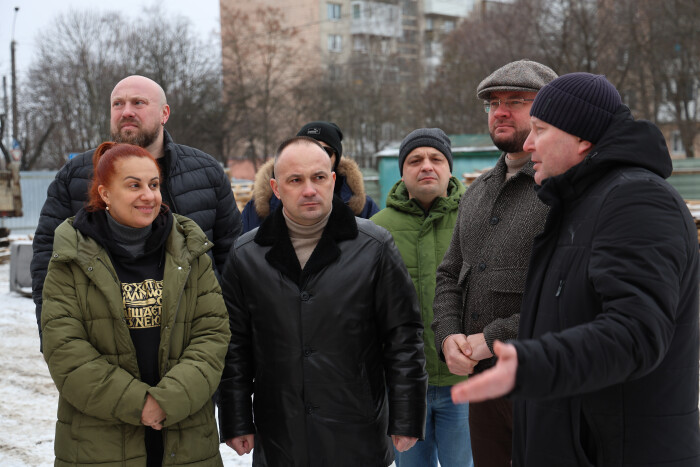 Міністр у справах ветеранів України Наталія Калмикова оглянула хід будівництва ветеранського простору у Луцьку