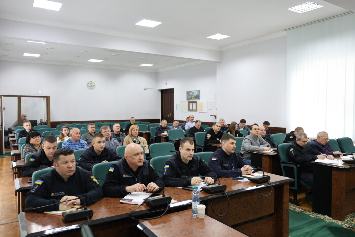 Відбулась нарада щодо дотримання законодавства у сфері цивільного захисту