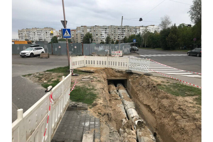 Рух на вул. Сухомлинського буде тимчасово обмежено через реконструкцію теплової мережі