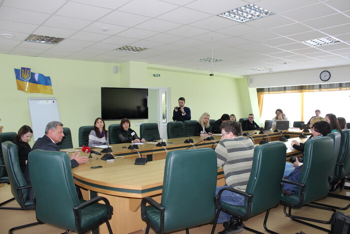 Микола Романюк зустрівся з журналістами з інших регіонів України