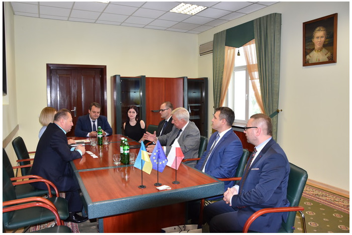 Секретар міської ради, виконувач повноважень міського голови Григорій Пустовіт зустрівся з представниками Люблінської вищої школи економіки та інновацій