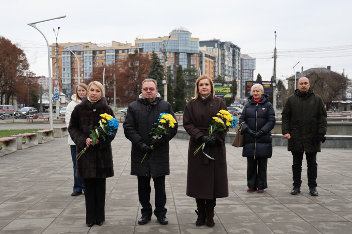 У Луцьку вшанували пам’ять Михайла Грушевського в роковини його смерті