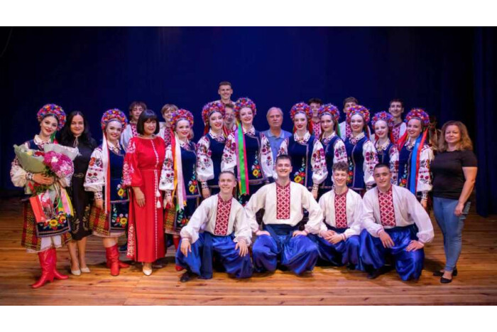 На сцені Палацу культури міста Луцька звітувала «Волинянка»