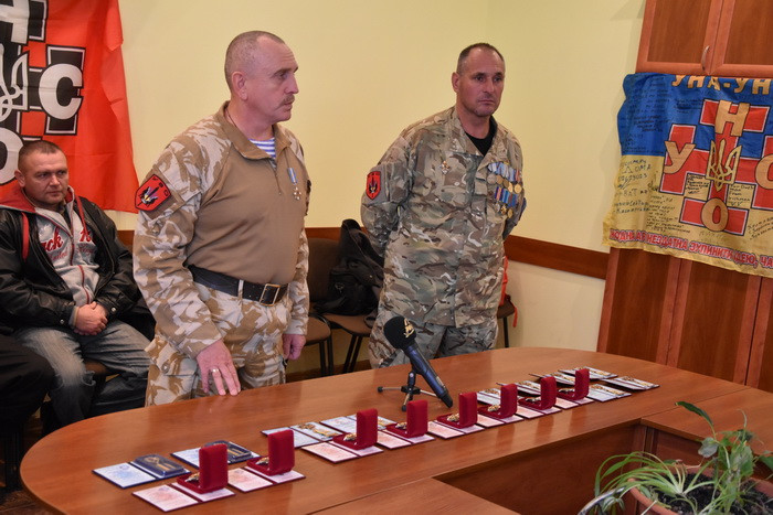 У Луцьку посмертно нагородили бійців батальйону Айдар”