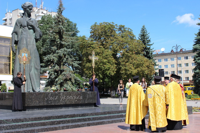 У Луцьку вшанували пам’ять Лесі Українки