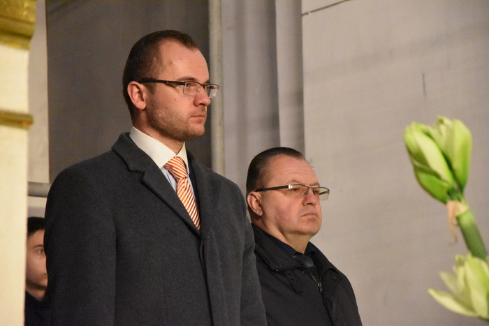 Секретар міської ради, виконувач повноважень міського голови Ігор Поліщук та заступник міського голови Григорій Пустовіт взяли участь у святкових Богослужіннях