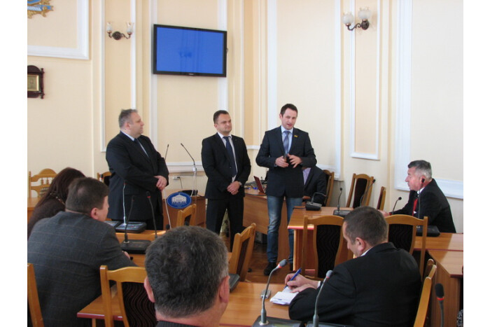 Делегація з Луцька відвідала місто Тернопіль