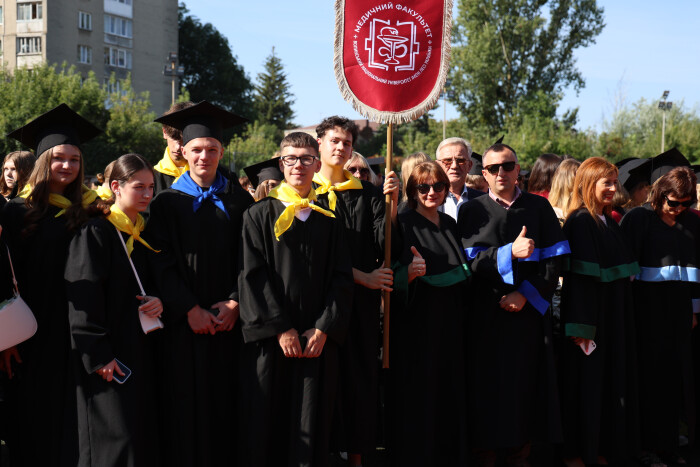 У Лесиному виші відбулась урочиста інавгурація першокурсників