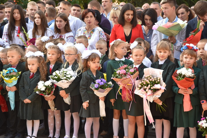 Радник міського голови Ігор Поліщук привітав учнів школи № 26 з початком нового навчального року