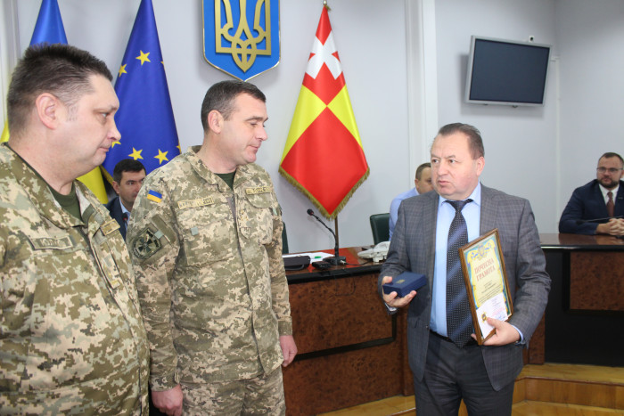 Григорія Пустовіта відзначили нагородою за підтримку армії