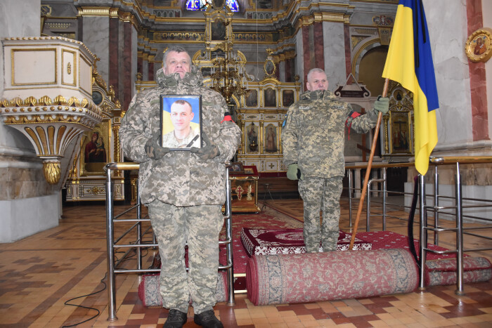 У Луцьку попрощалися із захисником України Віталієм Дудою 