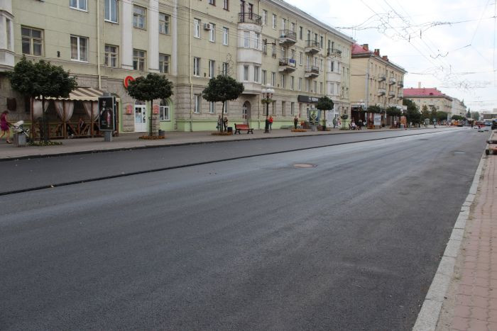 У Луцьку триває капітальний ремонт проспекту Волі