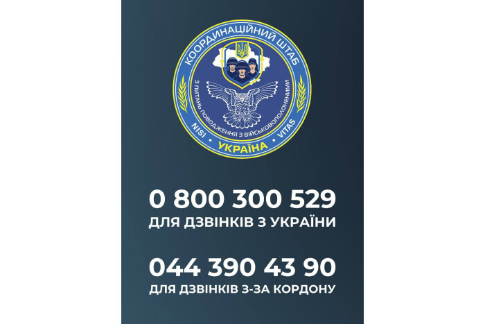 Координаційний штаб з питань поводження з військовополоненими надає рекомендації щодо алгоритмів дій щодо взаємодії з уповноваженими органами