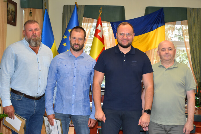Луцький міський голова Ігор Поліщук відзначив рятувальників