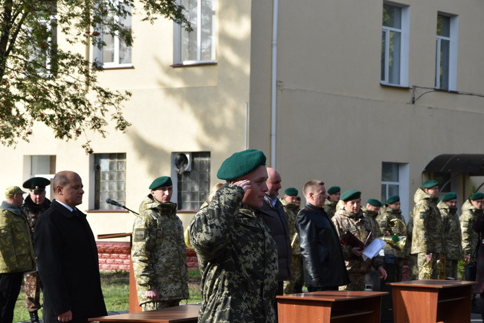 Луцьких прикордонників привітали з Днем захисника України