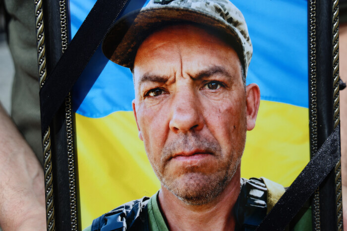 У Княгининку провели в останню дорогу захисника Юрія Клевця