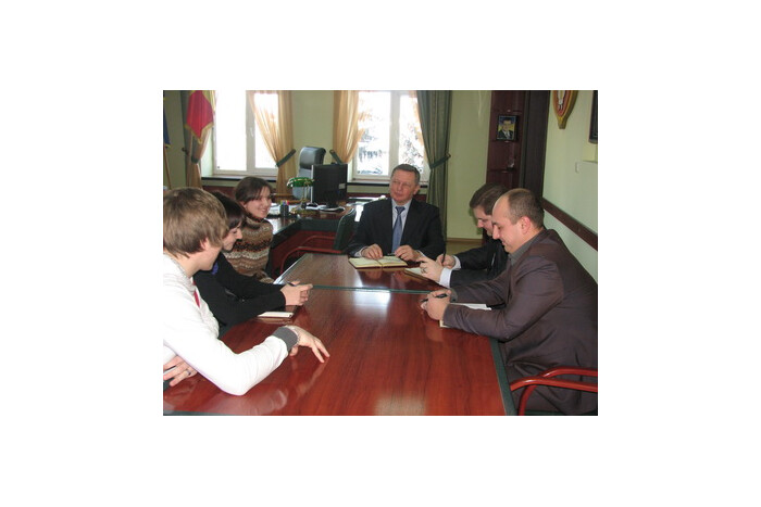 Микола Романюк зустрівся з представниками «Студентської ради Волині»