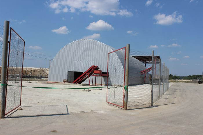 Введено в експлуатацію нову чергу полігону для захоронення побутових відходів із сортувальною лінією у с. Брище Луцького району