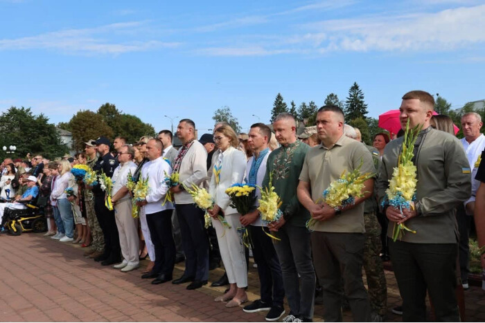 У Луцьку урочисто відзначили 35-ту річницю Незалежності України
