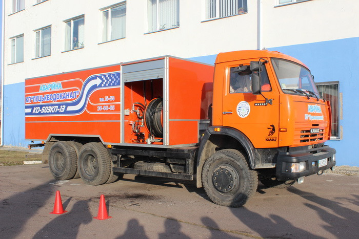 КП «Луцькводоканал» придбало сучасний каналопромивочний автомобіль