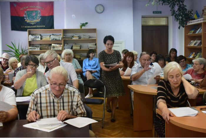 Шосте заняття освітнього курсу «Українська мова та місцеві традиції» у Луцьку