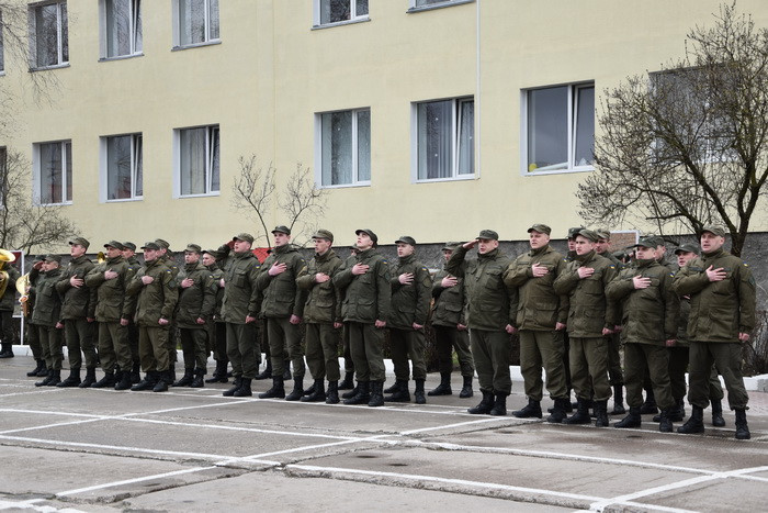 Сьогодні відбулися урочистості з нагоди третьої річниці створення Національної гвардії України