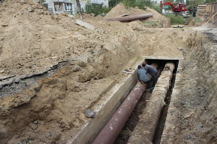 До кінця тижня працівники ДКП “Луцьктепло” завершать ремонт мережі на 33-му і 40-му мікрорайонах