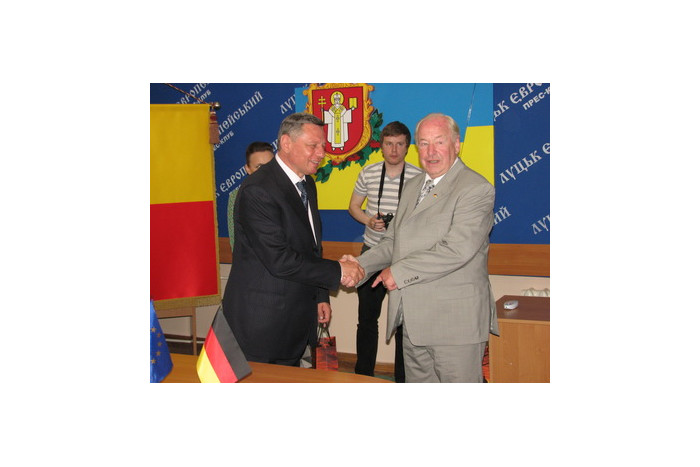 Керівники міста зустрілися з німецькою делегацією