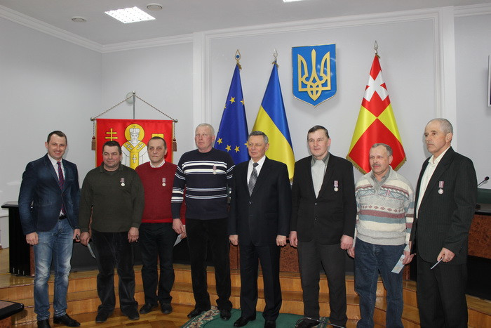 Воїни-інтернаціоналісти отримали пам'ятні медалі “25 років виведення військ з Афганістану”
